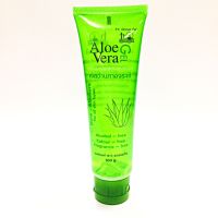 แท้ 100% เจลว่านหางจระเข้ Pure Aloe Vera Gel 100 g. เนื้อเจลไม่มีน้ำหอม ไม่มีแอลกอฮอล์ soothing