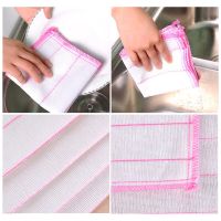 Cotton Gauze Cleaning Cloth Rag Absorbent Washing Windows Kitchen Towel Dishcloth Towels Multi-purpose Non-stick Oil Dish Towels Dish Cloth  Towels