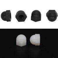 M8 M10 M12 DIN1587 Black White Nylon Plastic Metric Decorative Nuts Hexagon Hex Insulation Dome Cap Acorn Nut