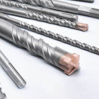 【2023】1Pcs สว่านกระแทกไฟฟ้า Bits 16-32Mm Cross Twin SDS Plus สว่าน Length110-350mm สำหรับผนังซีเมนต์