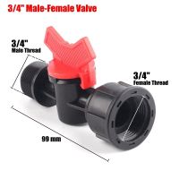 1pc 1/2" 3/4" Threaded Mini Ball Valve Hi-Quality Garden Water Connectors Drip Irrigation Valve Hose Switch Water Controllers Plumbing Valves