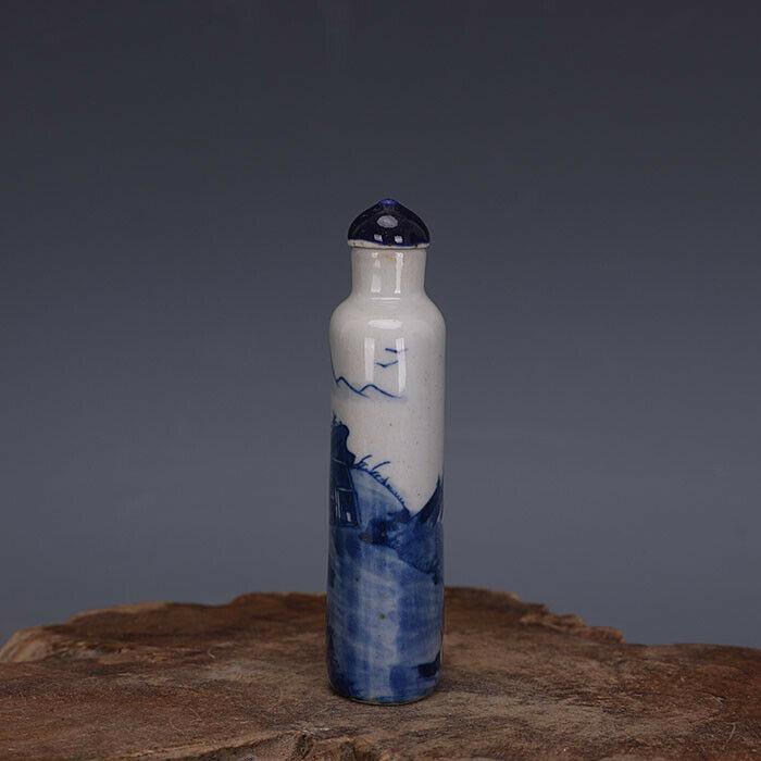 chinese-blue-and-white-porcelain-qing-landscape-design-snuff-bottle-3-43-inch