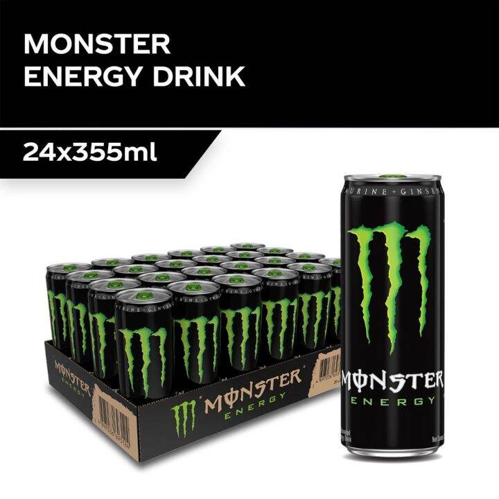 【Monster Energy Drink 355ml】Unleash The Beast Lazada