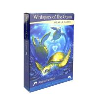 Whispers Of The Ocean Oracle Cards ไพ่ทาโรต์ลึกลับสำหรับ Fate Divination ภาษาอังกฤษเต็มรูปแบบเล่นไพ่ทาโรต์สำหรับ Family Party Advantage