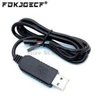 PL2303 PL2303HX USB เป็น UART TTL Cable Module 4p 4 pin RS232 Converter Serial Line Support Linux Mac Win7