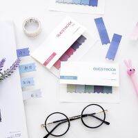 Pages Gradient Kawaii Memo Notes index Posted It Planner Stickers Notepads Stationery Office School Supplies