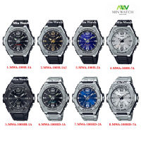 CASIO ANALOG รุ่น MWA-100H /MWA-100HD / MWA-100HB-1A Series กันน้ำ10เมตร สินค้าของแท้ 100% รับประกันศูนย์ casio 1ปี