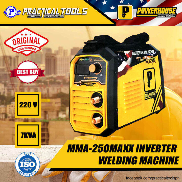 POWERHOUSE MMA250TURBOMAXX INVERTER WELDING MACHINE Lazada PH