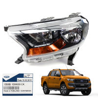 iBarod ไฟหน้า ของแท้ สีดำ,ส้ม สำหรับ Ford Ranger XL XLT 2.2 3.2 ปี 2015-2019