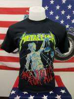 เสื้อยืดวินเทจ เสื้อยึด วงดนตรีร็อค METALLICA งานแท้ใหม่ มือ 1