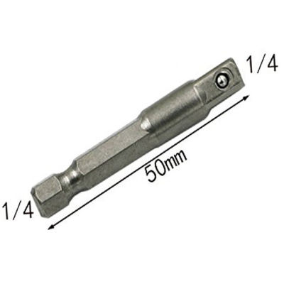 HH-DDPJChrome Vanadium Steel Socket Adapter Set Hex Shank 1/4" 3/8" 1/2" Extension Drill Bits Bar Set Power Tools Tf003