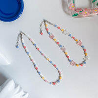 สร้อยคอ Holo Butterflies Candy Necklace Handmade by Ms.July Store