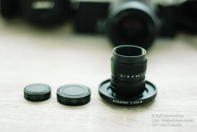 ขายเลนส์มือหมุน fujian 25mm F1.4 สำหรับใช้งานกับกล้อง Canon EOS M Mirrorless ได้ทุกรุ่น