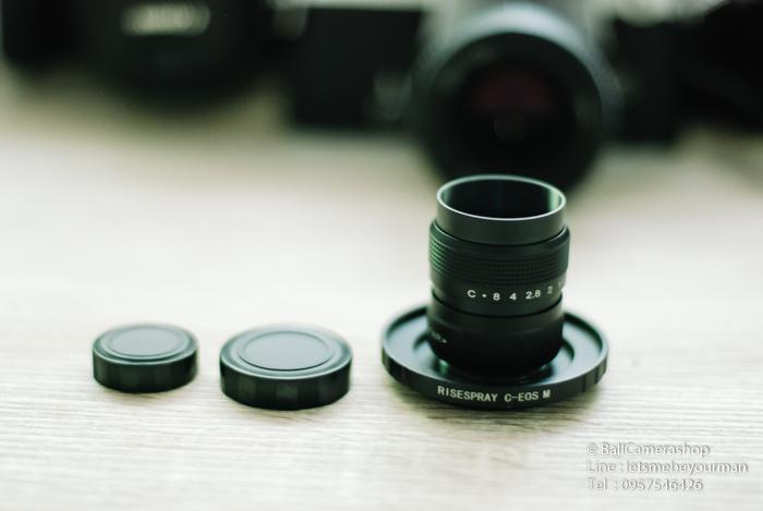 ขายเลนส์มือหมุน-fujian-25mm-f1-4-สำหรับใช้งานกับกล้อง-canon-eos-m-mirrorless-ได้ทุกรุ่น