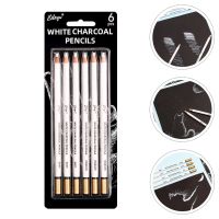 【YD】 6 Pcs Chaulk Pencils Artists Colored Sticks Chalk Sketch