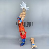 ดราก้อนบอล Z Goku Tokoh Ultra Instinto Goku Tokoh Akoh 32ซม. Koleksi Patung PVC Hadimainah โมเดล