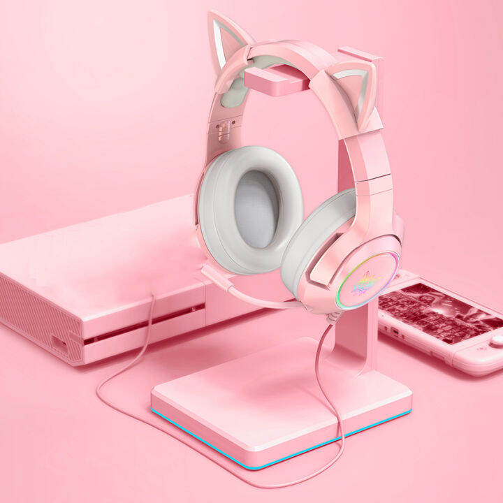 onikuma-k9-gaming-headset-casque-cute-girl-pink-cat-ear-stereo-headphones-with-mic-amp-led-light-for-laptop-computer-gamer