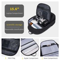 INRNN Large Capacity Laptop Backpack Fashion MenWomen Waterproof School Bags (15.6")