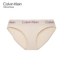 CALVIN KLEIN กางเกงชั้นในผู้หญิง Stencil Logo Modern Cotton ทรง Bikini รุ่น QF7459AD YAE - สีขาว