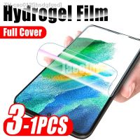 ✷㍿✲  1-3PCS Front Hydrogel Film For Samsung Galaxy S20 S21 FE S22 Ultra Plus 5G Protection Cover S 21 22 20 21FE 20FE 22Ultra 21Ultra