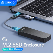 ORICO M2 NVMe Bao Vây USB3.2 Gen2 Loại C 10Gbps PCIe SSD Bao Vây M2 SSD