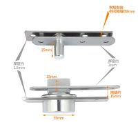 Stainless Steel Pivot Door Hinge Heavy Duty for Wood Shaft Murphy Hinge Up and Down Doors Rotating Hinges Location Shaft Hinge Door Hardware  Locks