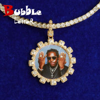 Custom Photo Women’s Medallion Pendant Necklace Hip Hop Jewelry