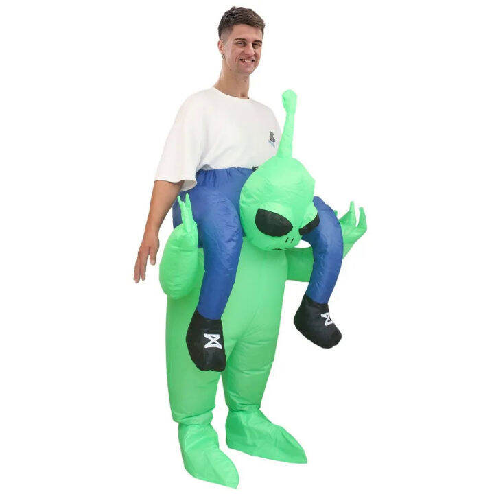 Halloween Inflatable Alien Costume Halloween Blow Up Costumes for