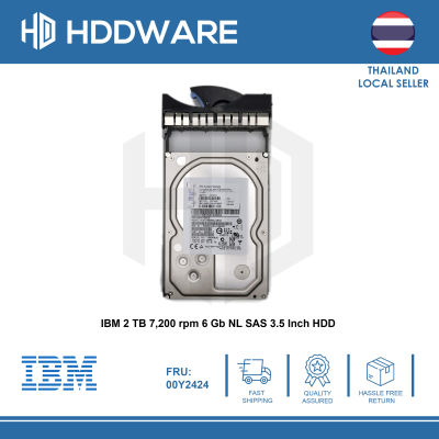 IBM 2 TB 7,200 rpm 6 Gb NL SAS 3.5 Inch HDD // 00MJ125 // 00Y2471 // 00Y2424 // 00Y5715
