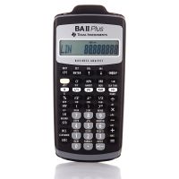 Ti BA II บวก12หลักพลาสติก Led Calculadora Calculadora การคำนวณทางการเงินนักเรียนเครื่องคิดเลขทางการเงิน