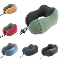 Airplane Neck Pillows Memory FoamHeadrest Massage Cushion Travel Holiday Vacation Car Orthopedic Pillow For Neck Travel pillows