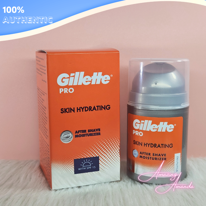 Gillette Pro Skin Hydrating Mens After Shave Moisturizer 50ml Lazada PH