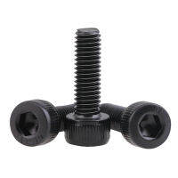 10/20Pcs Din912สีดำ304สแตนเลสสตีล Cap Allen Head Bolts M3 M4 M5 Inner Hexagon Socket Screw