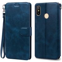 【Enjoy electronic】 Mi A2 Lite Case For Xiaomi Mi A2 Lite Case Fundas Leather Flip Case For Xiaomi Mi A2 Wallet Case MiA2 Mi6X Mi 6X Cover Coque