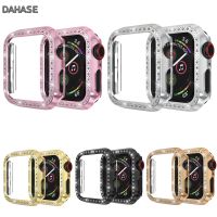 Bling Glitter Diamond Bumper Protective Case For Apple Watch Cover Series 4 44mm 40mm Cases For iWatch Cover Shell