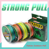 【คลังสินค้าพร้อม】1ม้วน100M 4-Strands สายตกปลาถัก Super Strong Zero Elasticity Multicolor Fishing Tackle Tools