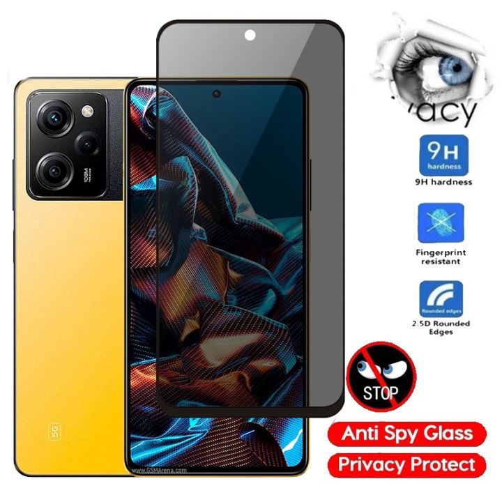 Phone Case for Xiaomi Poco X5 Pro 5G X5 5G Cover Privacy Screen Protector  Film