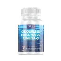 【ร้อน】♠❇✧ NBL Odourless Fish Oil 1000 MG OMEGA-3น้ำมันปลาสูตรไร้กลิ่น 1000 มก. (30 Capsules)