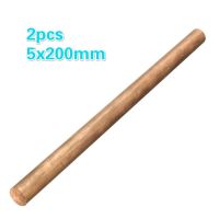 2pcs 99 pure copper metal rod used for copper plating solution and metal processing diameter 5mm length 200mm