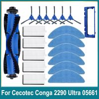 For Cecotec Conga 2290 Ultra 05661 Robot Vacuum Replacement Spare Parts Accessories Main Side Brush Hepa Filter Mop Rag