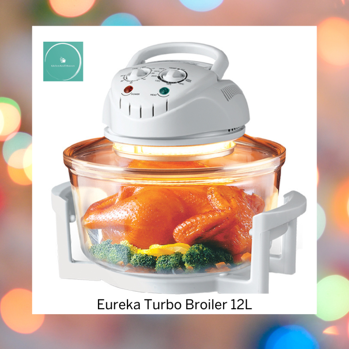 Eureka Turbo Convection Oven Halogen Broiler 12 Liters Lazada PH