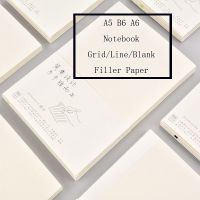 《   CYUCHEN KK 》 Fromthenon A5A6B6 Diary Refill Filler Paper For Midori Personal Notebook Line Blank Grid Dotted Paper Planner Writing Stationery