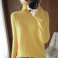 autumn and winter new ladies cashmere sweater loose flat flat curled pile collar trend simple pure color inner