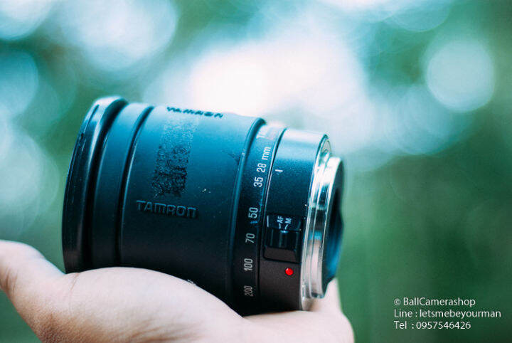 ขายเลนส์-super-zoom-งบประหยัด-tamron-28-200mm-f3-8-5-6-serial-528763-for-canon-dslr-ทุกรุ่น