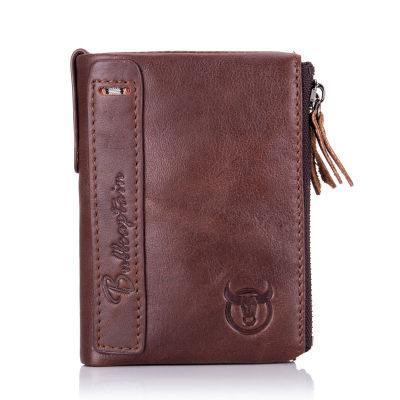Brand HOT Genuine Crazy Horse Cowhide Leather Men Wallet Short Coin Purse Small Vintage Wallets New High Quality Designer