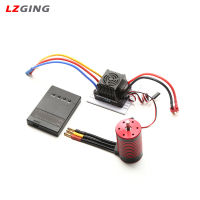 Lzginger 3660มอเตอร์แบบไร้แปรงถ่าน2600kv/3100kv/3800kv/4200kv พร้อมการ์ดการเขียนโปรแกรมวงจร Esc ไร้ถ่าน80a สำหรับ Traxxas ดับบลิวแอลทอยอาร์ซีรถยนต์1/8/1/10 Tamiya