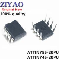 2pcs/lot ATTINY85-20PU ATTINY45-16PI ATTINY85-20 ATTINY85 85-20PU ATTINY45-20PU ATTINY45 45-20PU DIP-8 In Stock WATTY Electronics