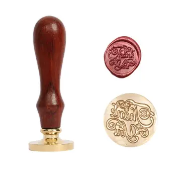 Wax Seal Stamp Set, Sealing Wax Stamps Copper Seals with Wooden Hilt, Vintage Retro Wiccan Seal Wax Stamp (Triple Moon&Pentagram&Tree of Life)