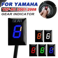 Gear Indicator For Yamaha YZF-R1 YZF R1 YZFR1 2001 - 2004 2005 2006 2007 2008 Motorcycle Accessories 6 Level Speed Disply Meter