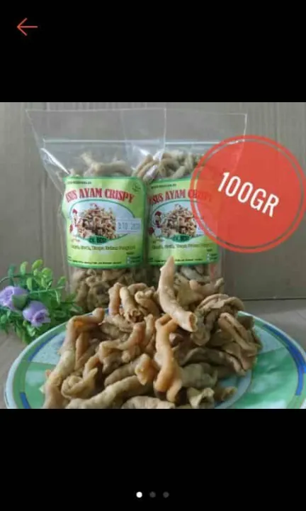 Usus Ayam Crispy Usus Kriuk Original 100 Gram Lazada Indonesia